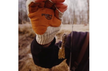 Image of Fish Monkey Wooly Wool Half Finger, Wool Tan, 2XL, FM30-WHL-XXL