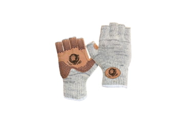Image of Fish Monkey Wooly Wool Half Finger, Wool Tan, 2XL, FM30-WHL-XXL