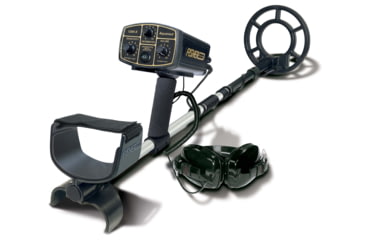 Image of Fisher 1280X Metal Detector w/8in Search Coil, Black, Standard, 1280X-8
