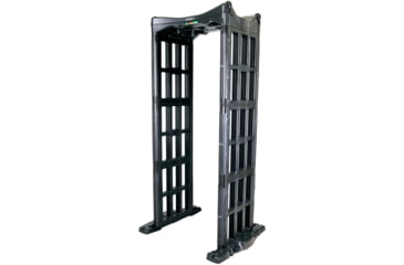 Image of Fisher Security M-Scope 110V Portable Walkthrough Security Metal Detector, Black, MSCOPE-110