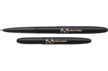 Image of Fisher Space Pen Bullet Space Pen w/ RealTree Logo, Matte Black, 400B-RT