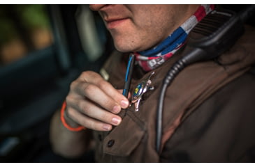 Image of Fisher Space Pen Law Enforcement Space Pen, PR-4 Black Ink, Medium Point, 5.27 in Length, Matte, Black/Blue, M4BLEBL