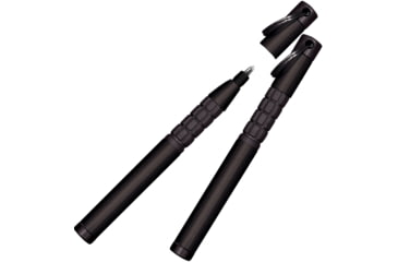 Image of Fisher Space Pen Trekker Pen, Black, w/Key Ring, Lanyard, &amp; Carabiner Clip FSP725B