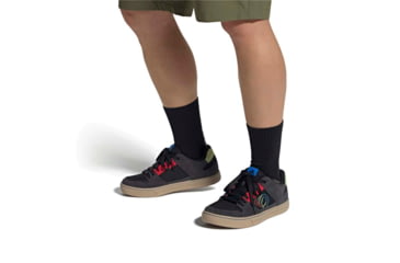 Image of Five Ten Freerider Shoes - Mens, Core Black/Carbon/Pulse Lime, 11.5, GW5443-11.5