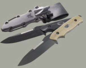 Image of BlackWater Gear Fixed Blade Combat Knife, Drop Point, Black 04130