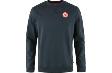 Image of Fjallraven 1960 Logo Badge Sweater - Mens, Dark Navy, 2XL, F87163-555-XXL