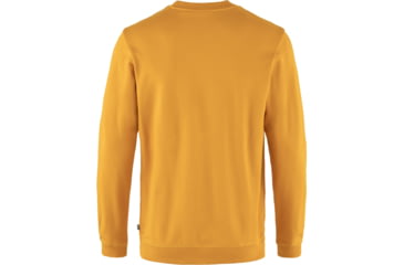 Image of Fjallraven 1960 Logo Badge Sweater - Mens, Mustard Yellow, 2XL, F87163-161-XXL