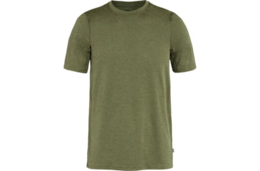 Image of Fjallraven Abisko Day Hike Short Sleeve T-Shirt - Mens, Green, Extra Small, F87197-620-XS