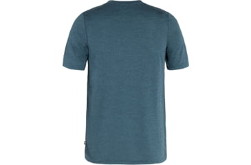 Image of Fjallraven Abisko Day Hike Short Sleeve T-Shirt - Mens, Indigo Blue, Small, F87197-534-S