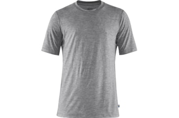 Image of Fjallraven Abisko Day Hike Short Sleeve T-Shirt - Mens, Shark Grey, Large, F87197-016-L