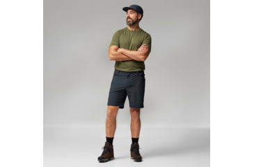 Image of Fjallraven Abisko Trail Stretch Shorts - Mens, Dark Navy, 58, F12200165-555-58