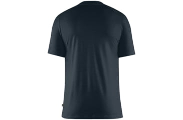 Image of Fjallraven Abisko Wool Short Sleeve T-Shirt - Mens, Dark Navy, Extra Large, F87193-555-XL