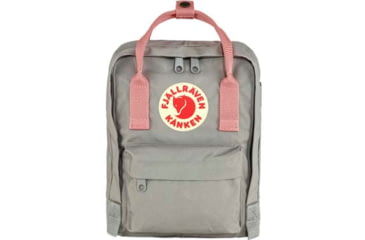 Image of Fjallraven Kanken Mini Daypack, 7 Liters, Fog/Pink, One Size, F23561-021-312-One Size
