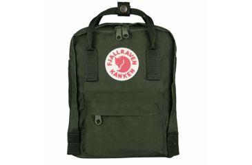 Image of Fjallraven Kanken Mini Backpack, Forest Green, One Size, F23561-660-One Size