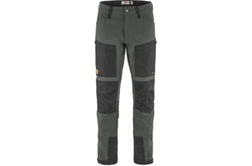 Image of Fjallraven Keb Agile Trousers - Mens, Basalt/Iron Grey, 56/Short, F86411-050-048-56/S