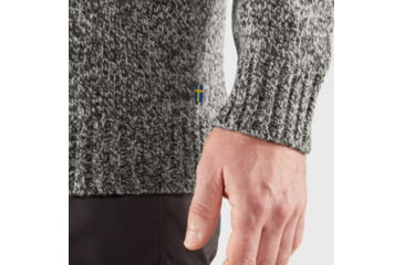 Image of Fjallraven Lada Round-neck Sweater - Mens, Grey, Extra Small, F84139-020-XS