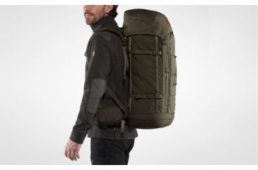 Image of Fjallraven Singi 48 Backpack, Dark Olive, One Size, F23321-633-One Size