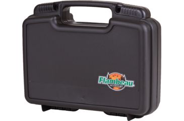 Image of Flambeau 1011 10'' Pistol Case 9.75''x6''x2.75'' Black W/logo