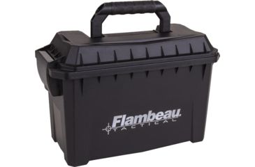 Image of Flambeau Compact Tactical Ammo Can 11.5''x7.75''x5.5'' Blk-logo
