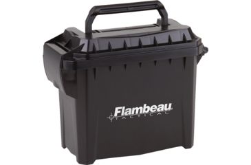 Image of Flambeau Mini Tactical Ammo Can 8.5''x6.75''x4.25'' Blk-logo