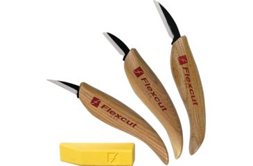 Image of Flexcut 3pc Knife Starter Set FLEXKN500