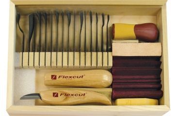 Image of Flexcut Deluxe Starter Carving Set FLEXSK108