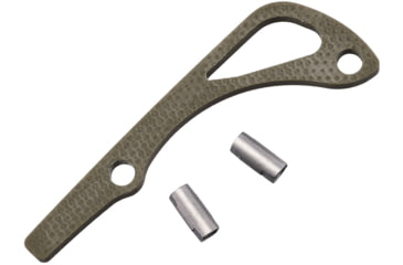 Image of Flytanium Bugout G-10 Backspacer, OD Green, FLY-946