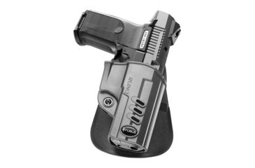 Image of Fobus Evolution Roto Paddle Concealment Holster, Right Handed for Ruger SR40, Ruger SR40c, Ruger SR9 &amp; SR9C, Black, RUNDRP