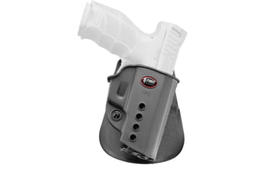 Image of Fobus VPQ Polymer OWB Belt Holster, Canik/Taurus/Walther/CZ/H&amp;K/Grand Power/Ruger, Right Hand, Black, VPQBHND