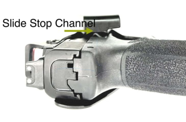 Image of Fobus Injection Molded Polymer OWB Paddle Holster, Smith &amp; Wesson M&amp;P M2.0, Black, SWC3