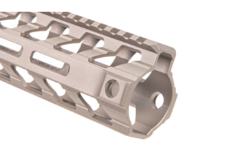 Image of Fortis Manufacturing REV II Free Float Rail System, M-LOK, AR-15, 9.6in, Fde Anodize, REV-II-9-ML-FDE