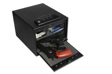 Image of Fortress Large Quick Access Safe with Electronic Lock, Black, Large, 55E30