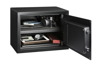 Image of Fortress Medium Personal Safe with Biometric Lock, Black Santex, Medium, 44B20