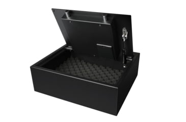Image of Fortress Personal Drawer Safe with Biomertric Lock, Black Santex, Small, 44B10