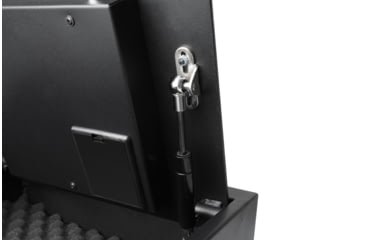 Image of Fortress Personal Drawer Safe with Biomertric Lock, Black Santex, Small, 44B10