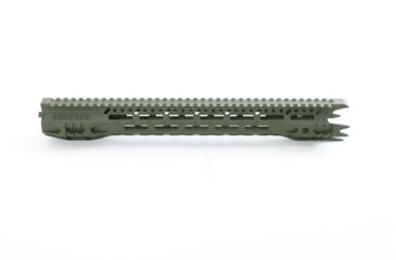 Image of Fostech MACH-1 16 inch AR-15 Tactical Rail, OD Green, 6600-OD