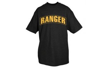 Image of Fox Outdoor Army One-Sided Imprinted T-Shirt, Ranger / Black, Large, 63-974 L