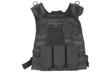 Image of Fox Outdoor Modular Plate Carrier Vest, Black 099598652814