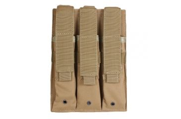 Image of Fox Outdoor Triple MP 5 Mag Pouch, Coyote, 57-6538
