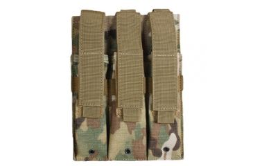 Image of Fox Outdoor Triple MP 5 Mag Pouch, Multicam, 57-6539