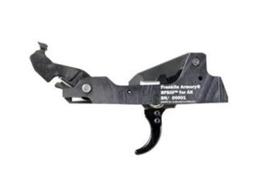 Image of Franklin Armory BFSIII AK9-C1 Trigger, Binary Firing System for AK 9mm Platforms,Curved,Black, 5762A