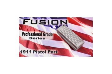 Image of Fusion Firearms 1911 Mainspring Housing Steel Officer Chain Link, Stainless, 1911-MSH-27-48