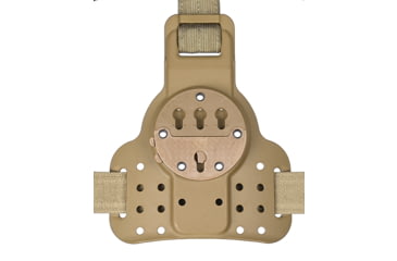 Image of G-Code Drop Leg Single Holster Mount w/ Cobra Buckle Leg Strap, Tan, GCA76-CB-CT
