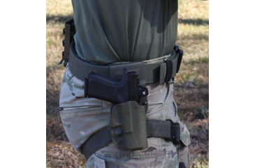 Image of G-Code GCA200 STATIC GRIP RTI Optimal Drop Cobra Buckle Pistol Platform, Multicam Green, GCA200-CB-GNMC