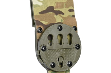 Image of G-Code GCA200 STATIC GRIP RTI Optimal Drop Cobra Buckle Pistol Platform, Multicam Green, GCA200-CB-GNMC