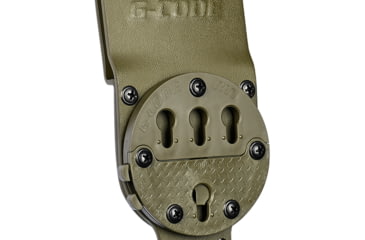 Image of G-Code GCA200 STATIC GRIP RTI Optimal Drop Cobra Buckle Pistol Platform, Ranger Green, GCA200-CB-RG