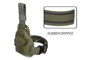 Image of G-Code MULE ISS Carry Platform w/ Plastic Buckle Leg Strap, Multicam Green, GCA77-PB-GNMC