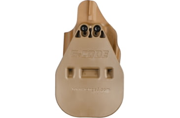 Image of G-Code OSH OWB Holster, Glock 19/Glock 19X Gen 5, Left Hand, Tan, OSH-101-LH-RMR-GCA11-TN
