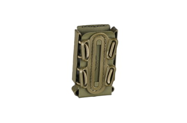 Image of G-Code Pistol Soft Shell Scorpion Mag Carrier w/ Cobra Paddle, Ambidextrious, OD Green Frame/OD Green Shell, Short, SS-P2-COBRA-GNGN
