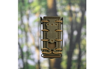 Image of G-Code Soft Shell Scorpion Pistol Magazine Carrier Pack of 2, Tall, P1/P2/P3 Molle and Belt Mounts, Ambidextrious, Tan On Tan, Tan Frame/Tan Shell, Tall, SS-P1-2PK-123-TNTN